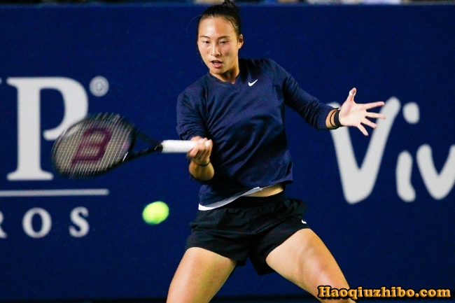2022WTA印第安维尔斯站女单第2轮 郑钦文vs科贝尔 全场录像