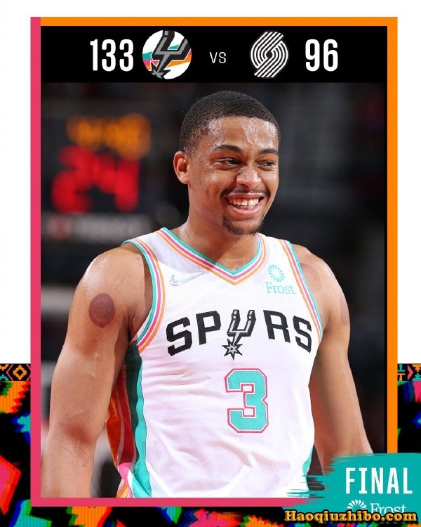 03月24日 NBA常规赛 马刺vs开拓者 全场录像