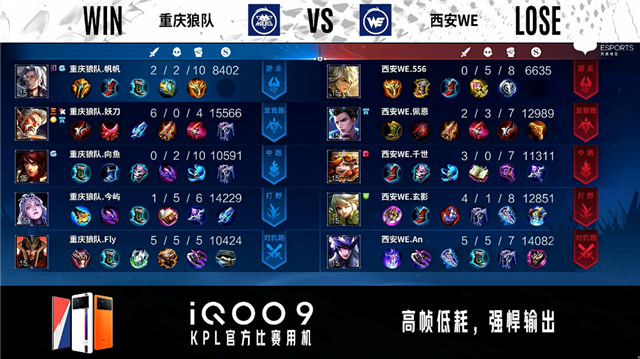 03月25日 2022KPL春季赛常规赛第1轮 WE vs 狼队 全场录像