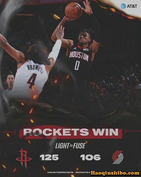 03月26日 NBA常规赛 火箭vs开拓者 全场录像