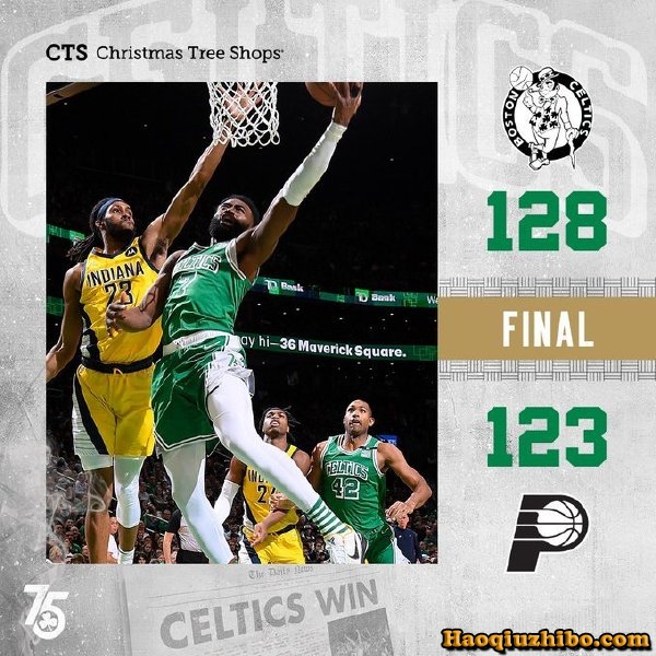 04月02日 NBA常规赛 步行者vs凯尔特人 全场录像