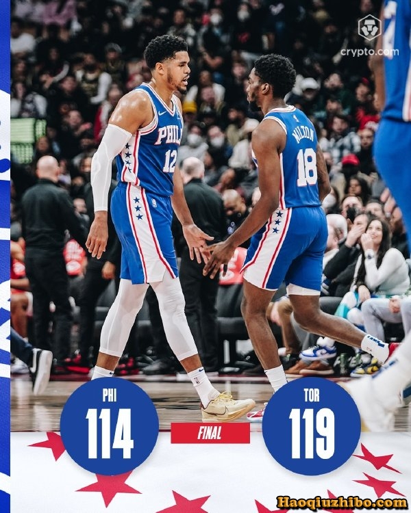 04月08日 NBA常规赛 76人vs猛龙 全场录像