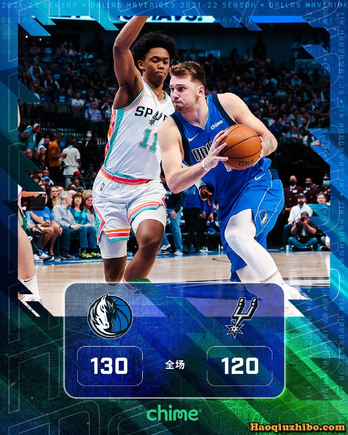04月11日 NBA常规赛 马刺vs独行侠 全场录像
