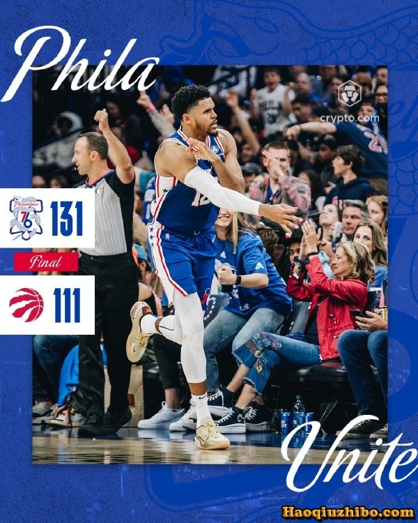 04月17日 NBA季后赛首轮G1 猛龙vs76人 全场录像