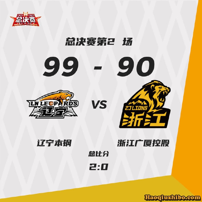 04月22日 CBA总决赛G2 辽宁vs广厦 全场录像