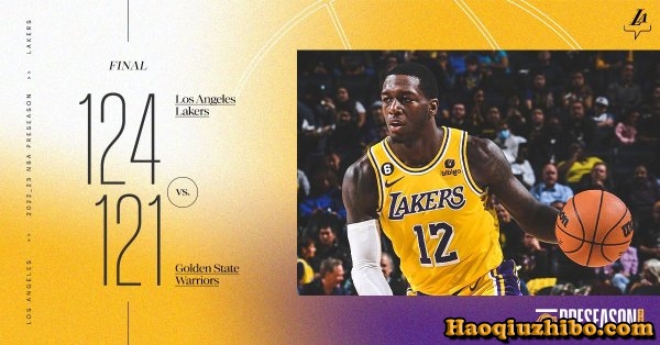 10月10日 NBA季前赛 湖人vs勇士 全场录像