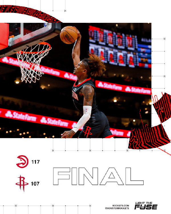 10月20日 NBA常规赛 火箭vs老鹰 全场录像