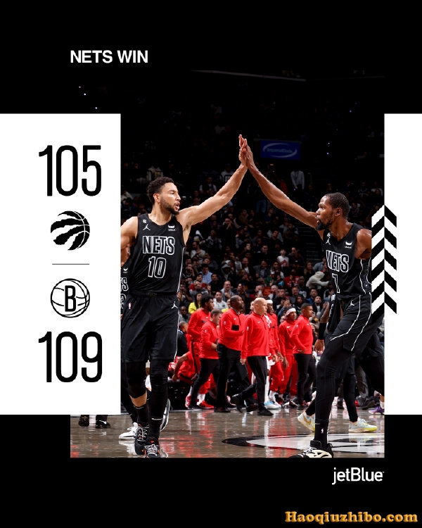 10月22日 NBA常规赛 猛龙vs篮网 全场录像