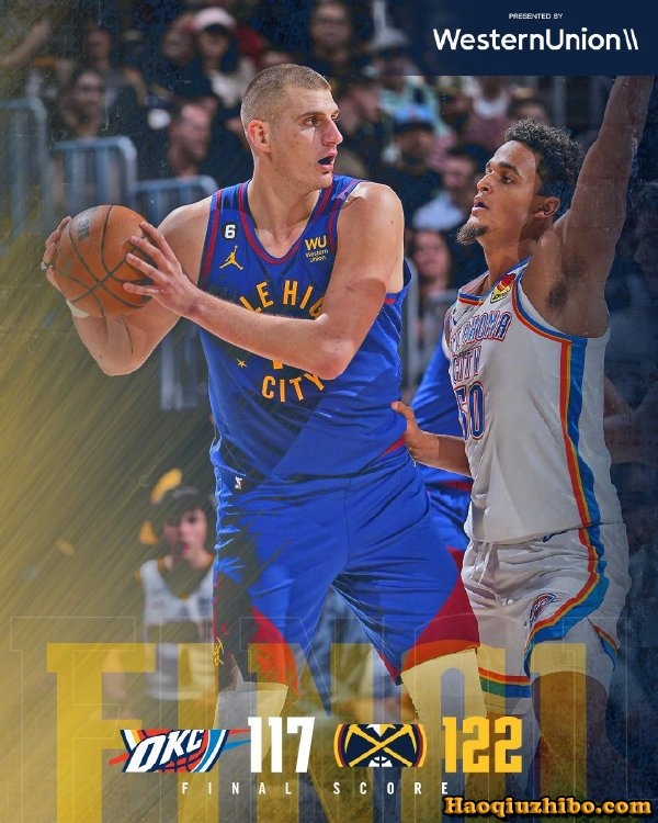 10月23日 NBA常规赛 雷霆vs掘金 全场录像