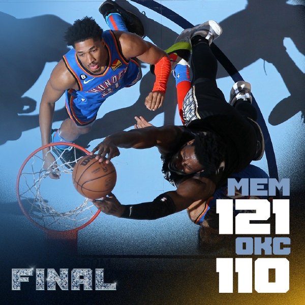 11月19日 NBA常规赛 雷霆vs灰熊 全场录像