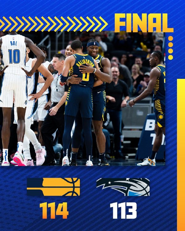 11月20日 NBA常规赛 魔术vs步行者 全场录像