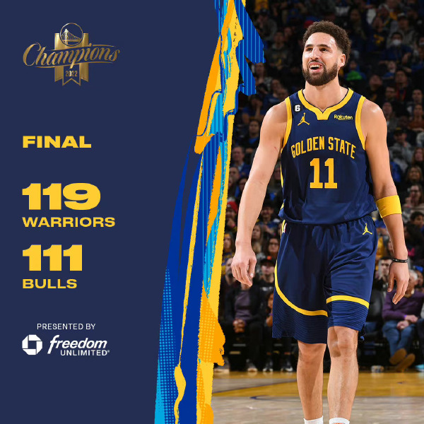 12月03日 NBA常规赛 公牛vs勇士 全场录像
