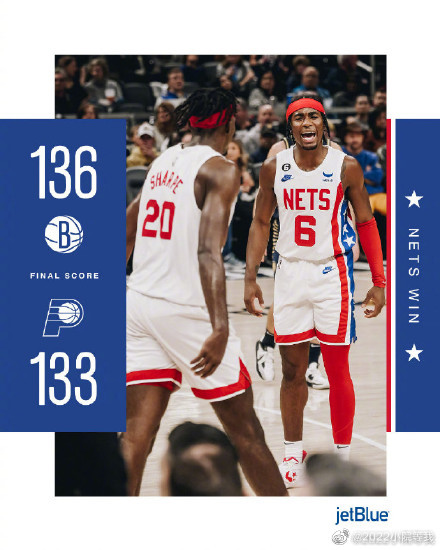 12月11日 NBA常规赛 篮网vs步行者 全场录像