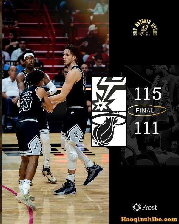 12月11日 NBA常规赛 马刺vs热火 全场录像