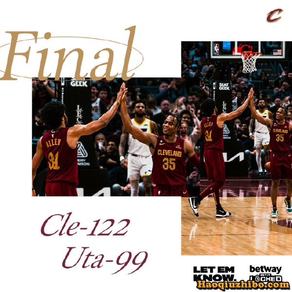 12月20日 NBA常规赛 爵士vs骑士 全场录像