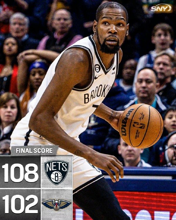 01月07日 NBA常规赛 篮网vs鹈鹕 全场录像