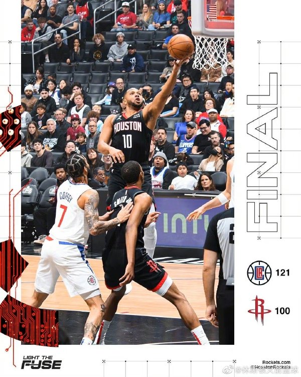 01月16日 NBA常规赛 火箭vs快船 全场录像