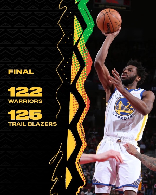 02月09日 NBA常规赛 勇士vs开拓者 全场录像
