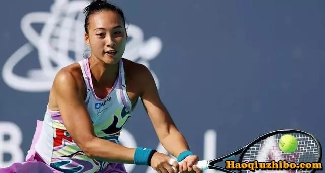 2023WTA500阿布扎比站半决赛 萨姆索诺娃vs郑钦文 全场录像
