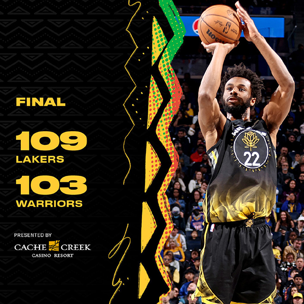02月12日 NBA常规赛 湖人vs勇士 全场录像