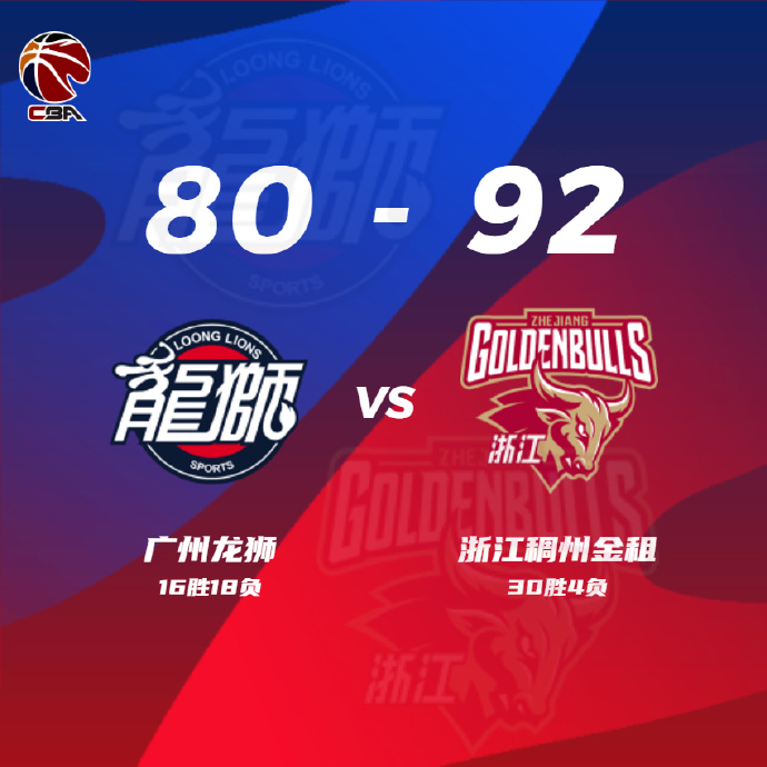 03月13日 CBA常规赛 广州vs浙江 全场录像