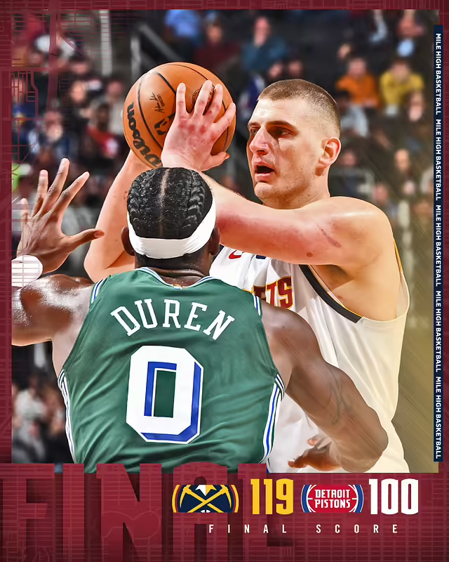03月17日 NBA常规赛 掘金vs活塞 全场录像
