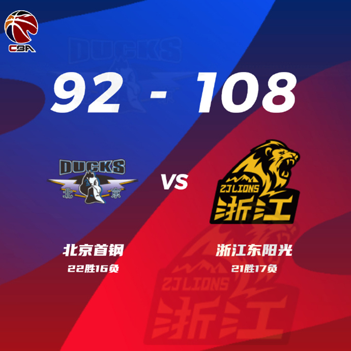 03月22日 CBA常规赛 北京vs广厦 全场录像