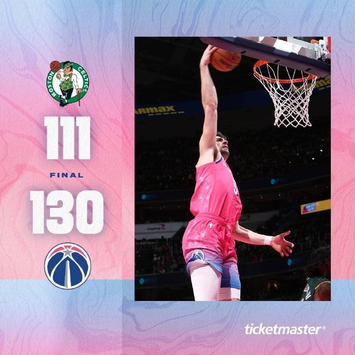 03月29日 NBA常规赛 凯尔特人vs奇才 全场录像