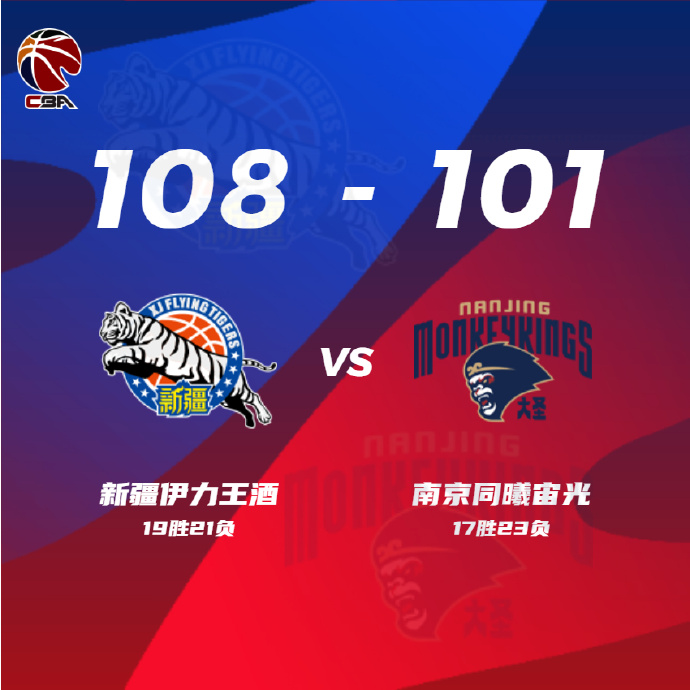 04月01日 CBA常规赛 新疆vs同曦 全场录像