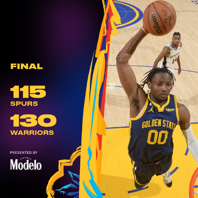 04月01日 NBA常规赛 马刺vs勇士 全场录像