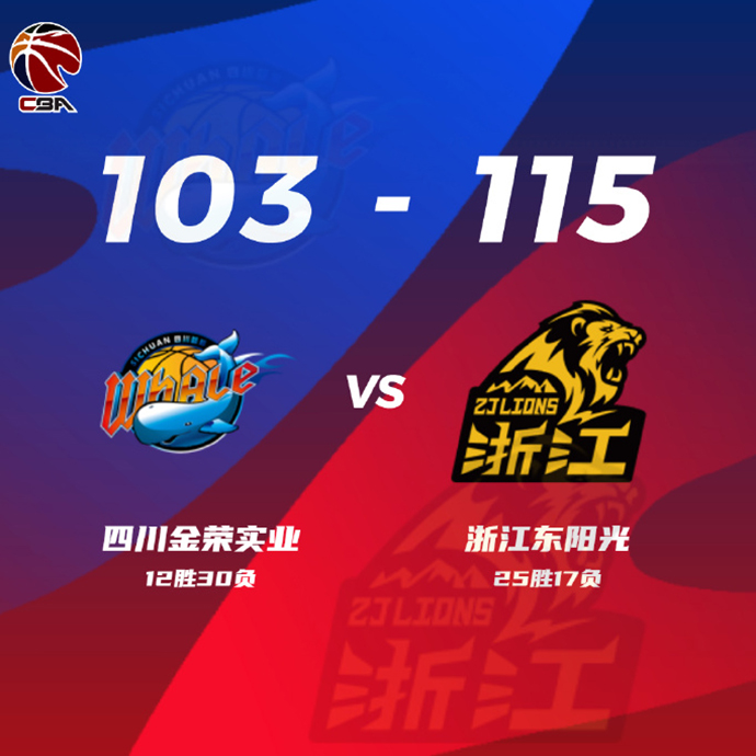 04月05日 CBA常规赛最后一轮 四川vs广厦 全场录像