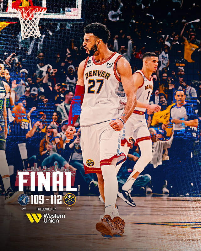 04月26日 NBA季后赛首轮G5 森林狼vs掘金 全场录像