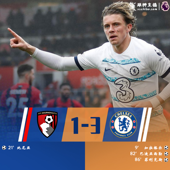 05月06日 英超第35轮 伯恩茅斯vs切尔西 全场录像