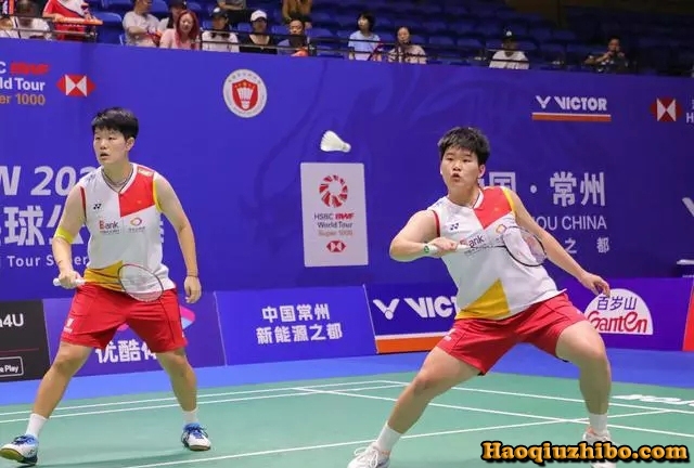 2023中国羽毛球公开赛女双32强 李幽琳/申昇瓒vs刘圣书/谭宁 全场录像