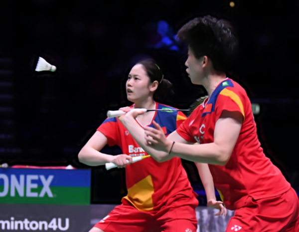 2023中国羽毛球公开赛女双32强 宫浦玲奈/樱本绚子vs张殊贤/郑雨 全场录像