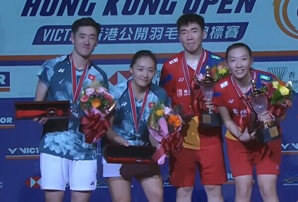 2023香港羽毛球公开赛混双决赛 郭新娃/魏雅欣vs邓俊文/谢影雪 全场录像