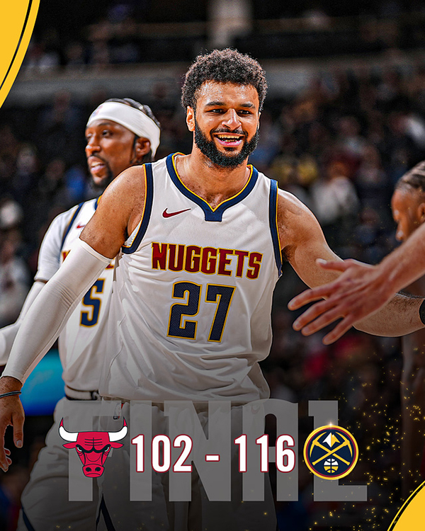 10月16日 NBA季前赛 公牛vs掘金 全场录像