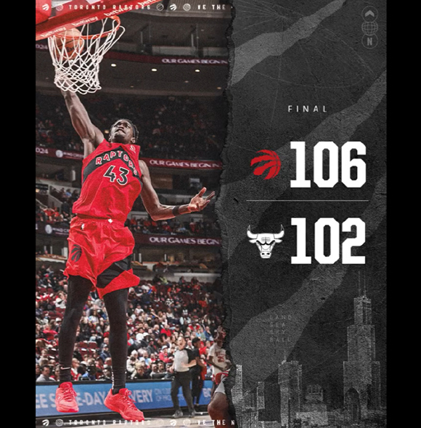 10月18日 NBA季前赛 猛龙vs公牛 全场录像