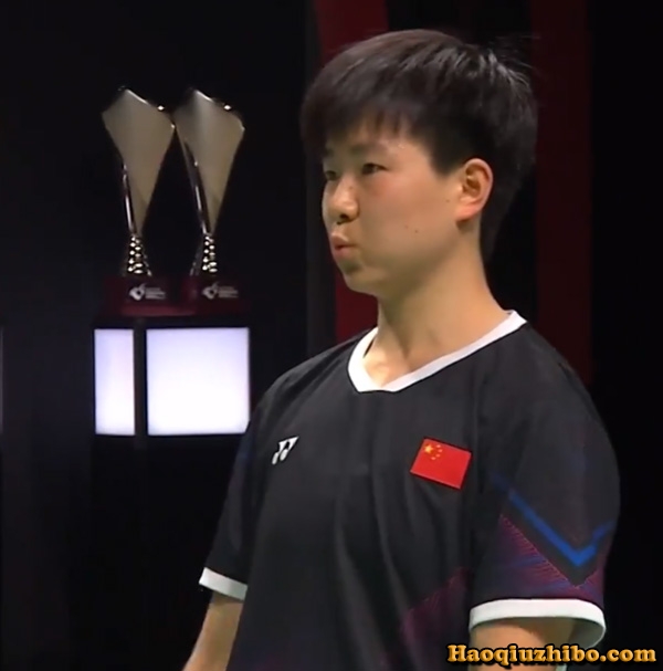 2023丹麦羽毛球公开赛女单16强赛 何冰娇vs李美妙 全场录像