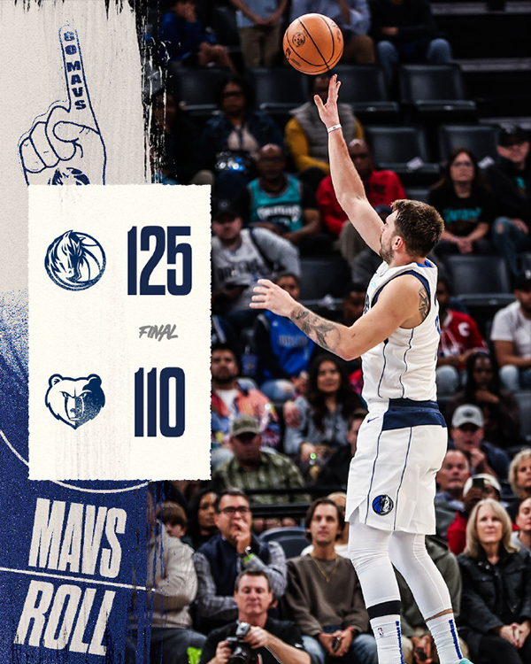 10月31日 NBA常规赛 独行侠vs灰熊 全场录像