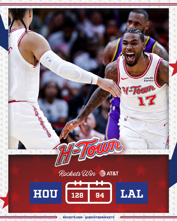 11月09日 NBA常规赛 湖人vs火箭 全场录像