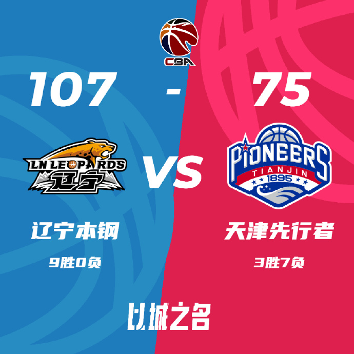 11月15日 CBA常规赛 辽宁vs天津 全场录像