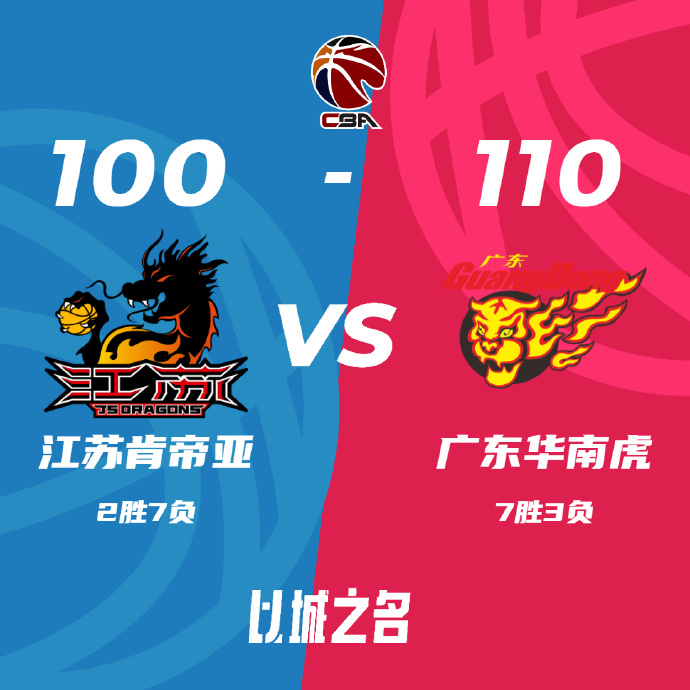 11月15日 CBA常规赛 江苏vs广东 全场录像