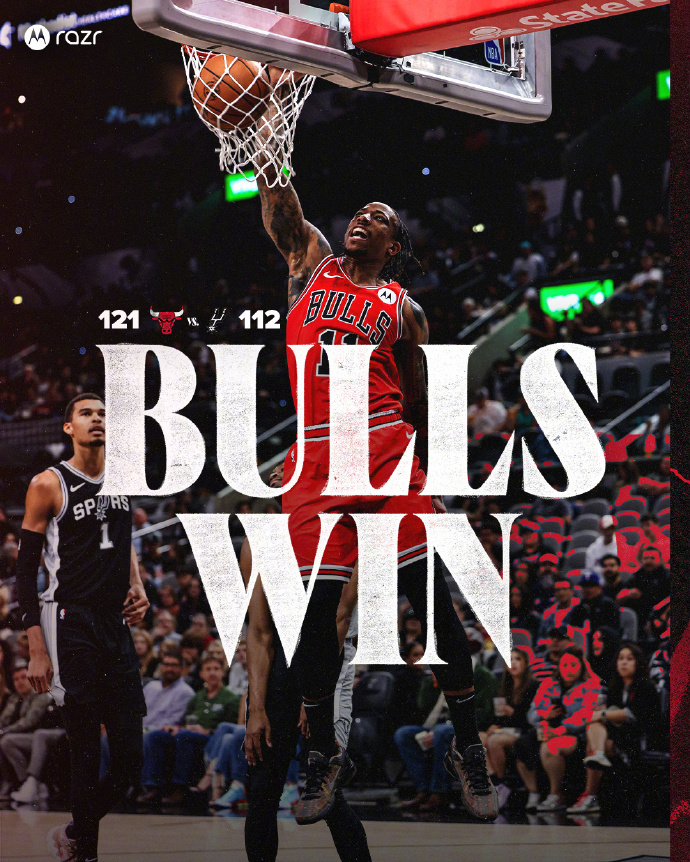 12月09日 NBA常规赛 公牛vs马刺 全场录像