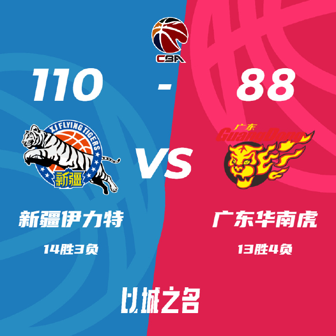 CBA录像回顾战况:新疆110-88广东 阿不都21+9 琼斯20+8+19 徐杰25分