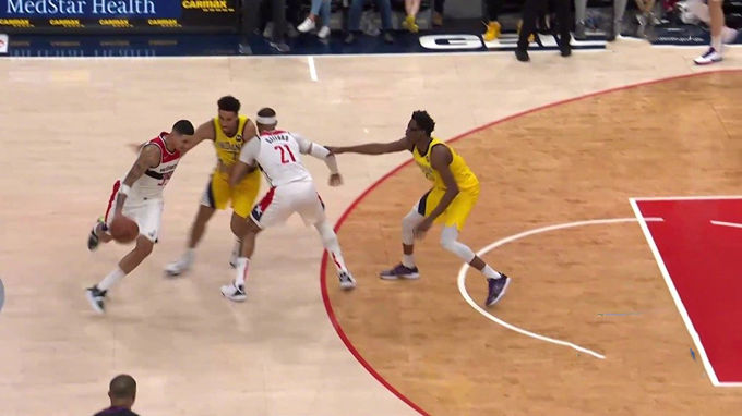 2022.3.7NBA全场录像回放 步行者vs奇才