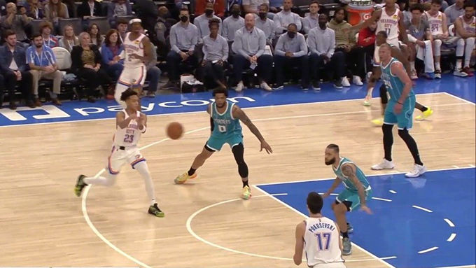 2022.3.15NBA全场录像回放 黄蜂vs雷霆