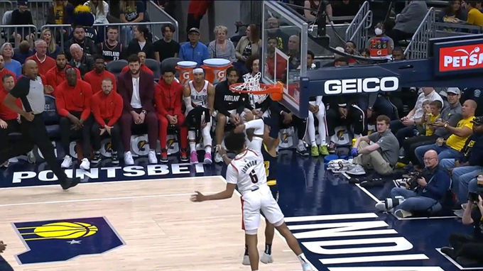 2022.3.21NBA录像回放高清 开拓者vs步行者