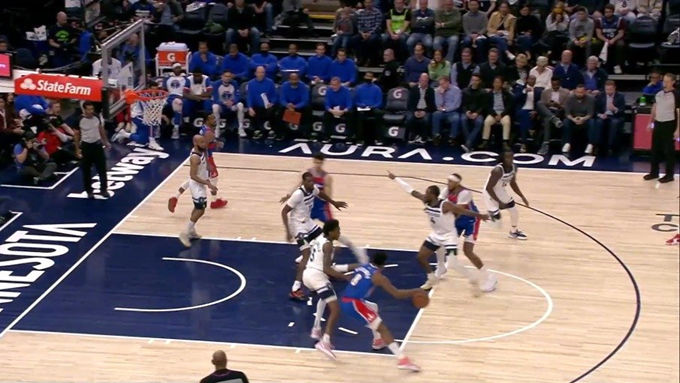 2022.4.6NBA全场录像回放 奇才vs森林狼