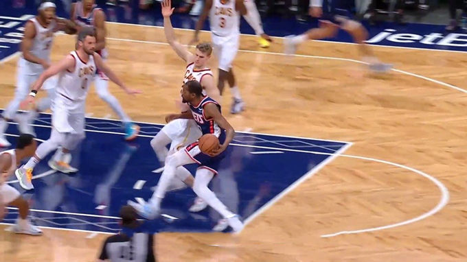 2022.4.9NBA录像回放高清 骑士vs篮网